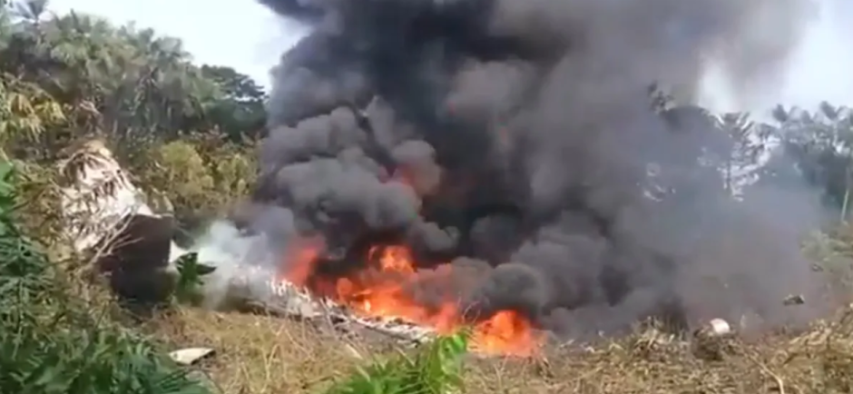 Accidente aéreo en Colombia
