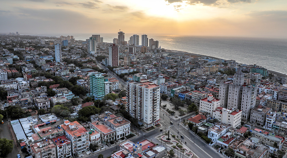 La Habana desde el aire