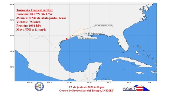 Tormenta tropical Arthur