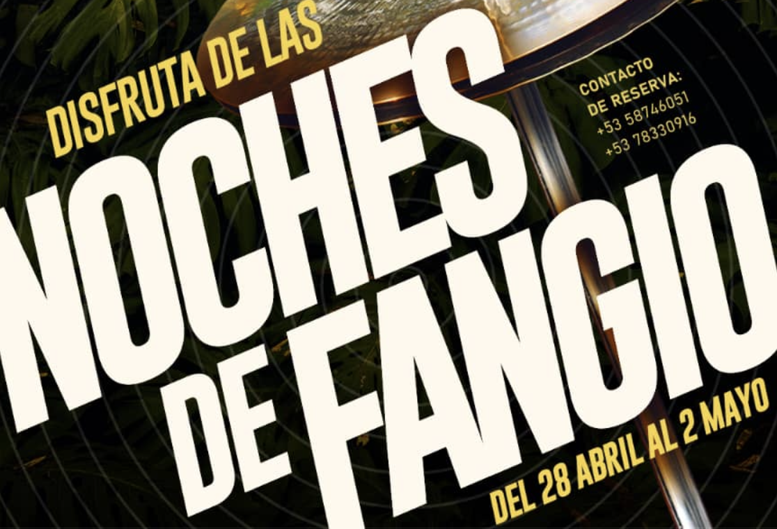 Alejandro Falcón y Cubadentro protagonizan Las Noches de Fangio en La Habana