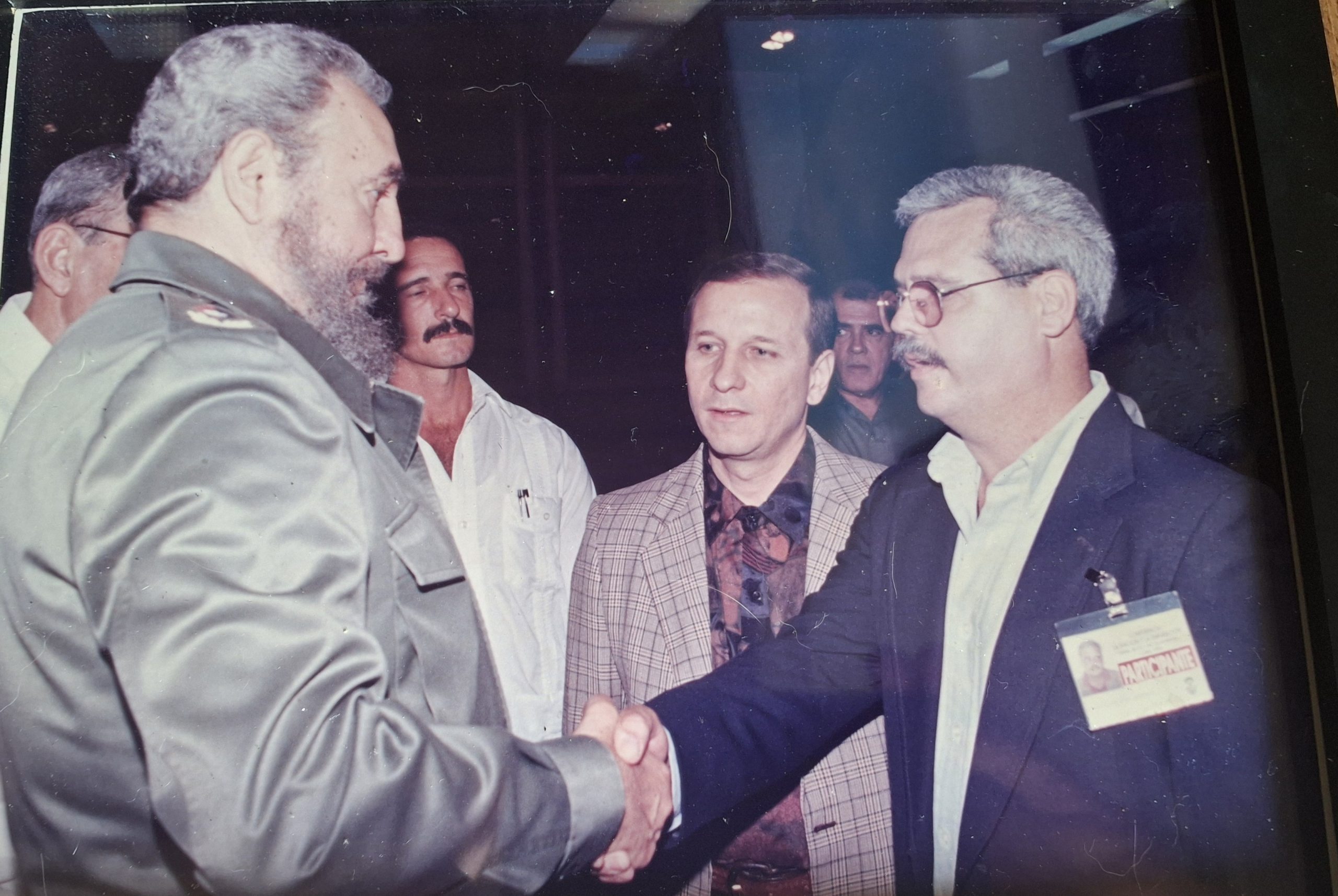 Fotos con Fidel Castro