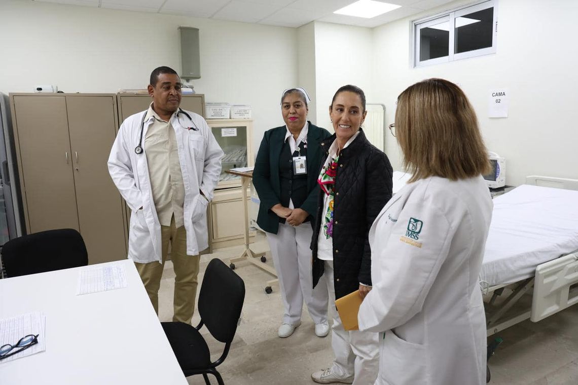 México mantiene acuerdo con médicos cubanos