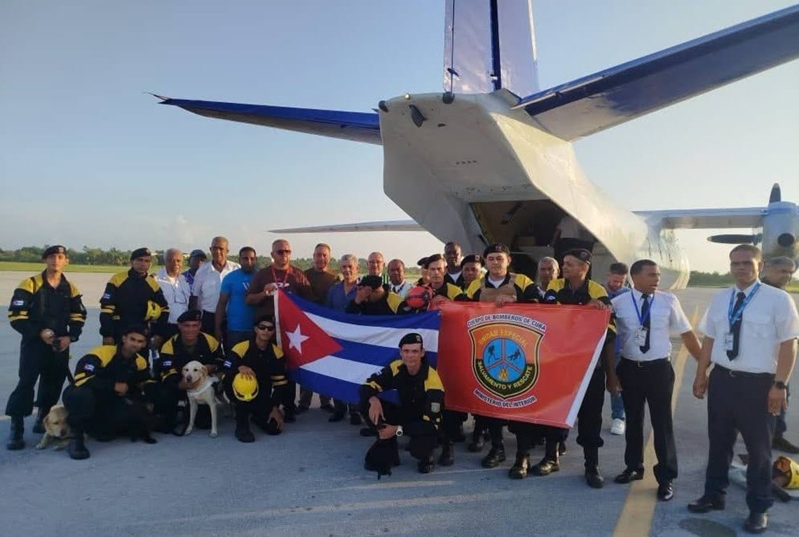 Cuba envía rescatistas a Venezuela tras terremoto que dejó un cubano fallecido