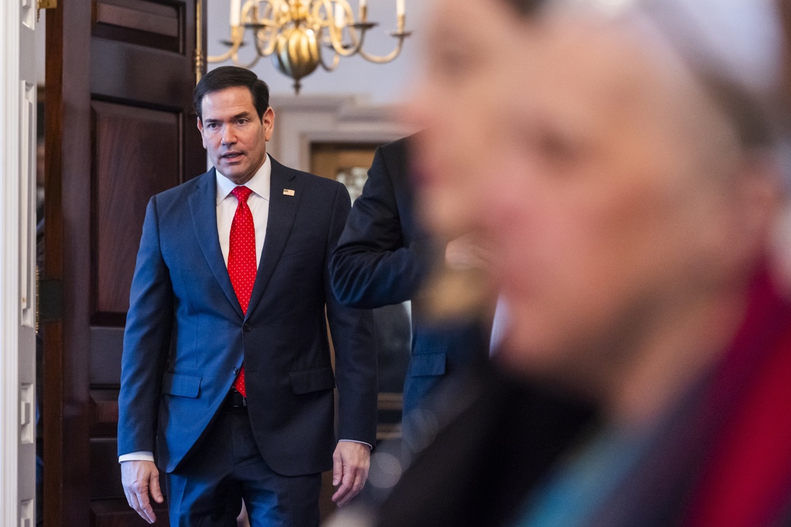 Rubio se reúne con el papa