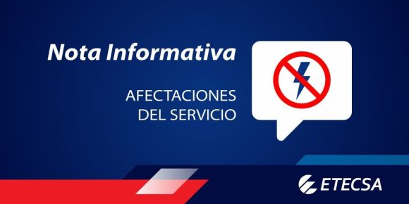 ETECSA reporta interrupciones en Nauta y Transfermóvil por fallas eléctricas