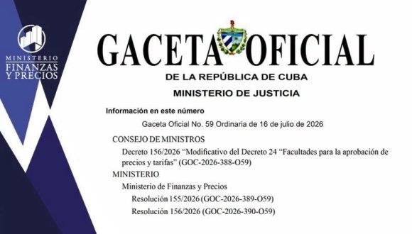 Cuba actualiza precios de Gas Licuado y Gas Manufacturado