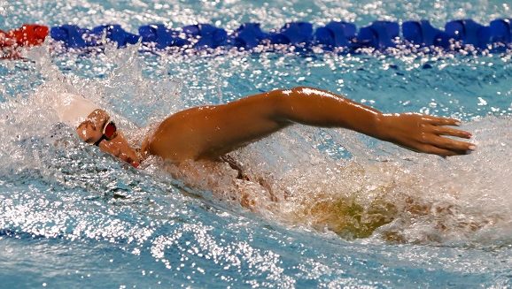 Andrea Becali establece nuevo récord nacional en 50 metros libres