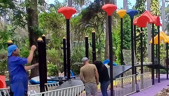 Cuba inaugura su primer parque infantil inclusivo en la Quinta de los Molinos