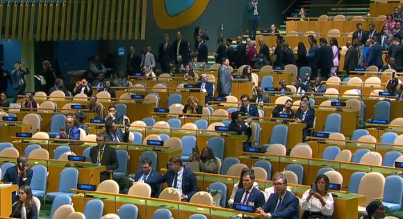 Delegaciones abandonan la ONU durante discurso de Netanyahu