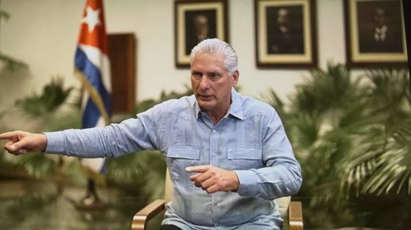 Díaz-Canel acusa a Trump de buscar la asfixia económica de Cuba para justificar una