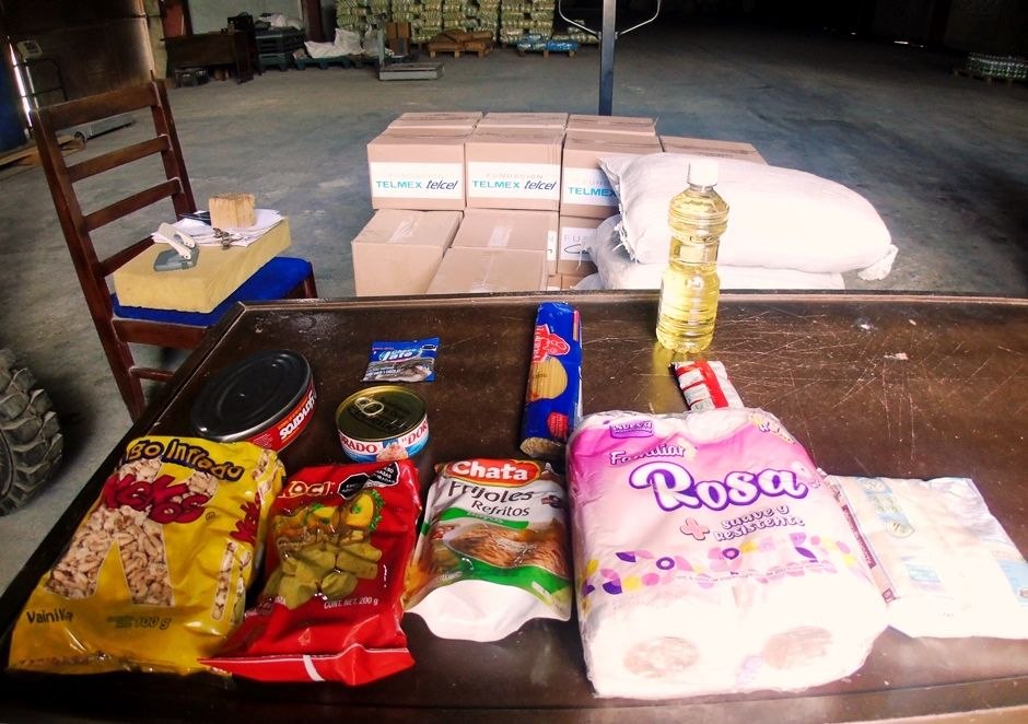 México dona alimentos a Cuba