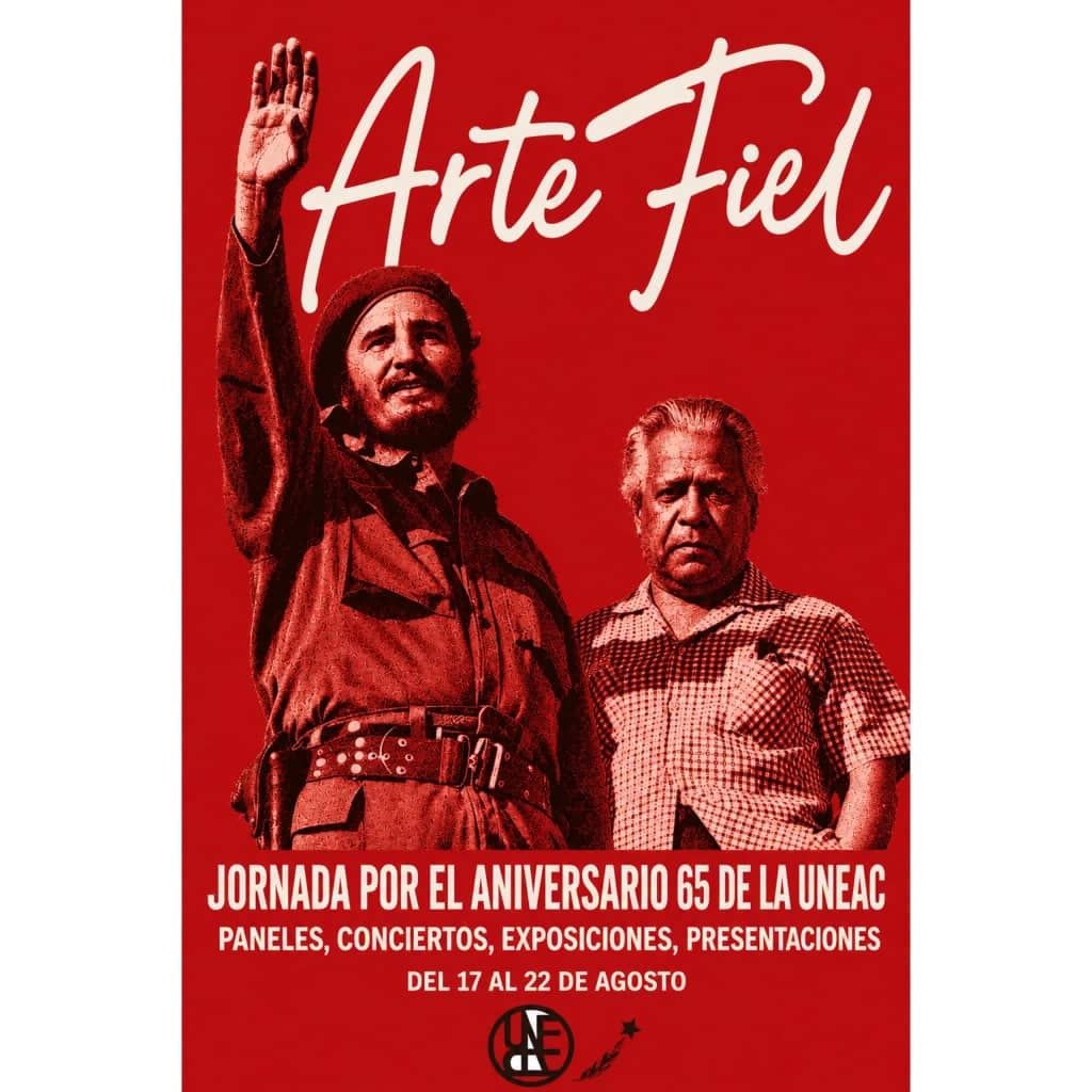 UNEAC conmemora 65 años con amplia jornada cultural en Cuba
