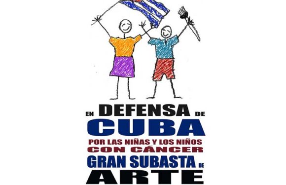 Subasta de arte en México por niños cubanos con cáncer