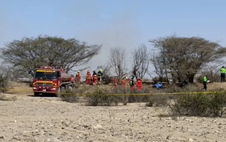 Accidente de avioneta en Nazca