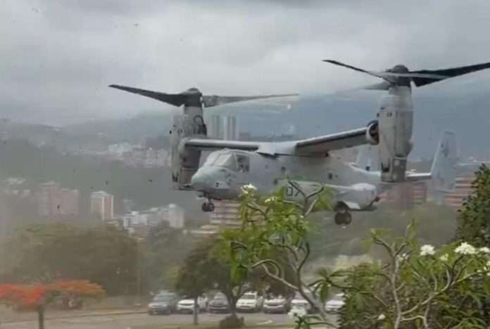 EEUU simula evacuación en Venezuela