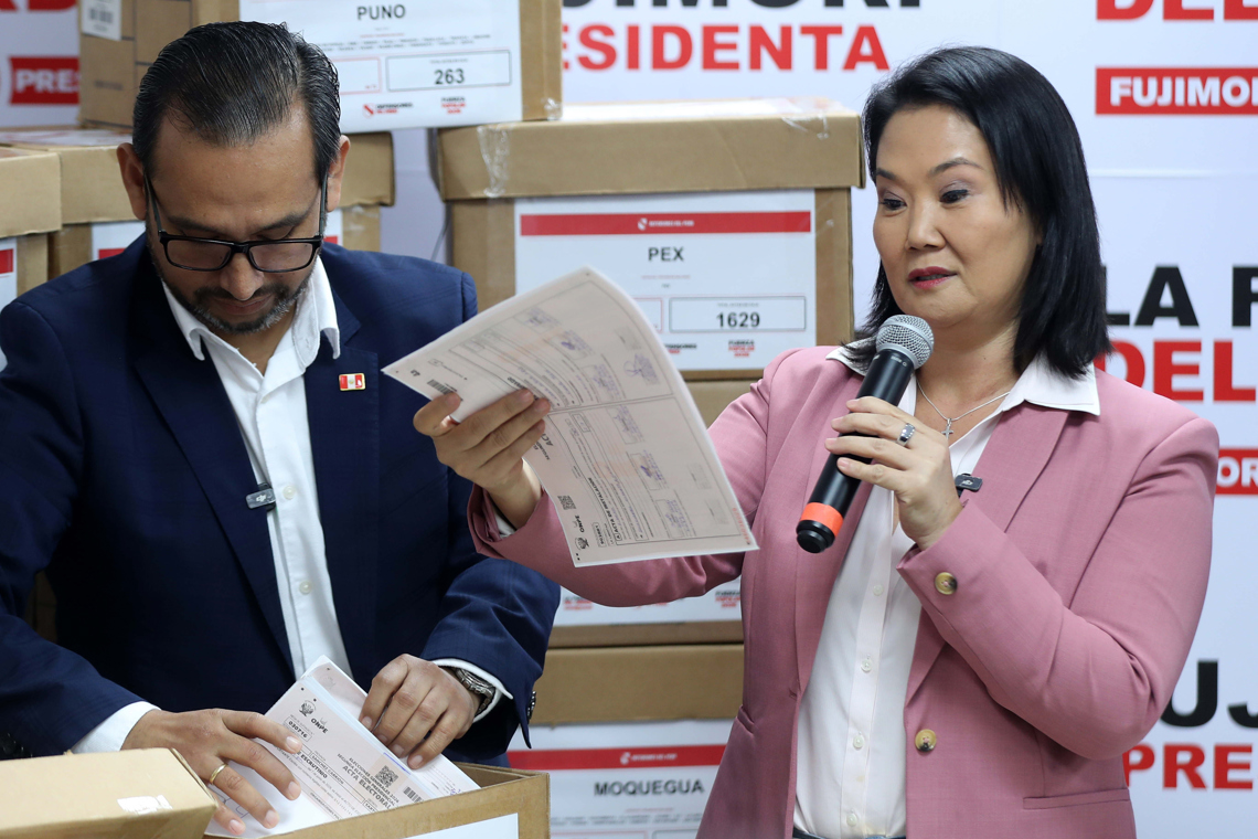Keiko Fujimori gana presidencia de Perú