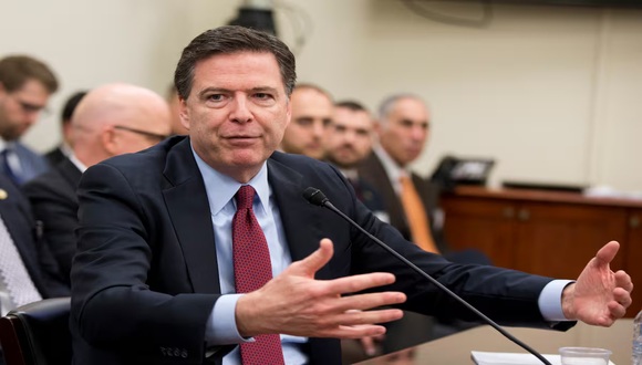 Exdirector del FBI James Comey acusado de presunta amenaza contra Trump