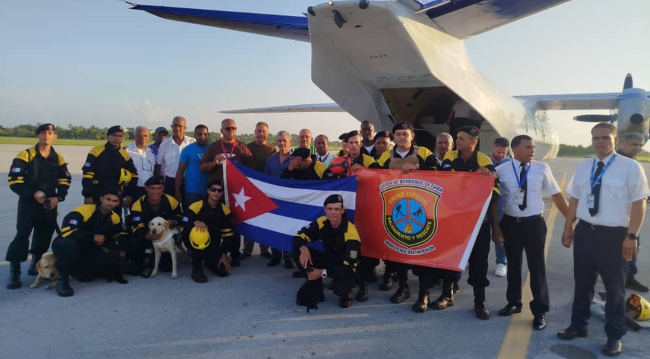 Cuba envía brigada de rescate a Venezuela tras devastadores terremotos