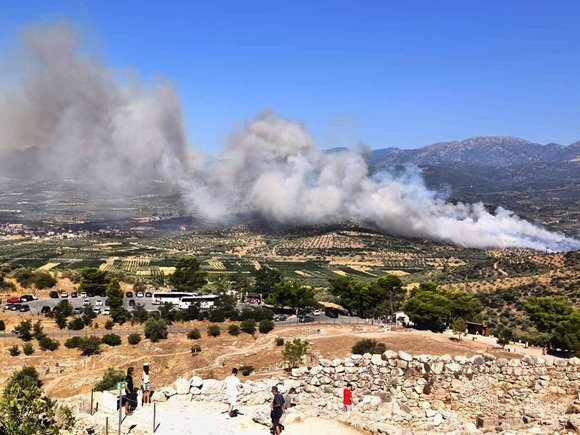 Incendios en Grecia