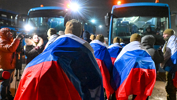 Rusia y Ucrania intercambian 175 prisioneros