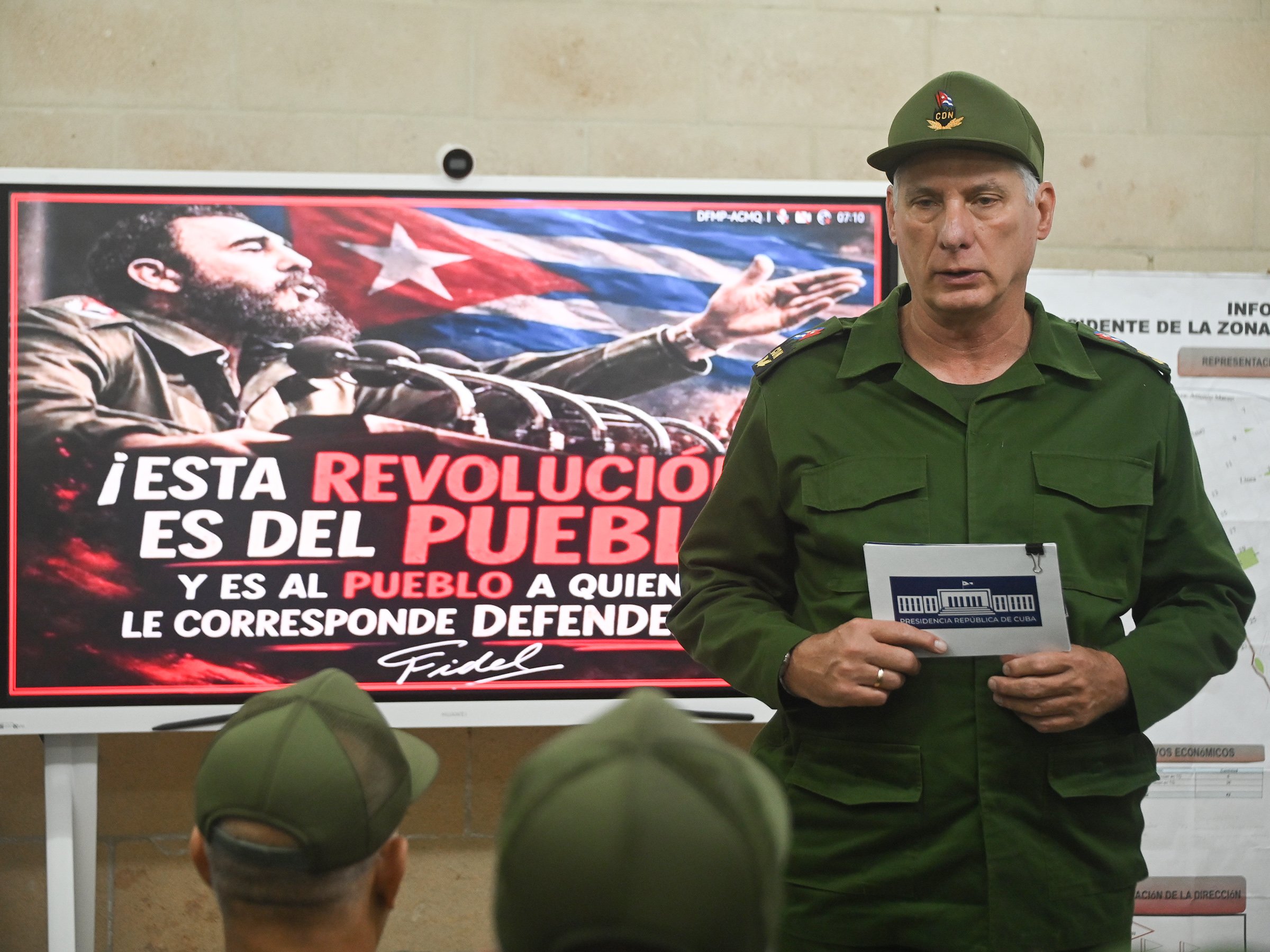 Díaz-Canel participa en el Día Nacional de la Defensa en La Habana