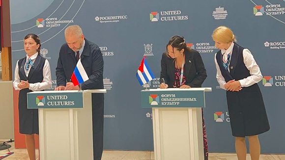 Cuba y Rusia fortalecen cooperación cultural y deportiva con nuevo protocolo bilateral
