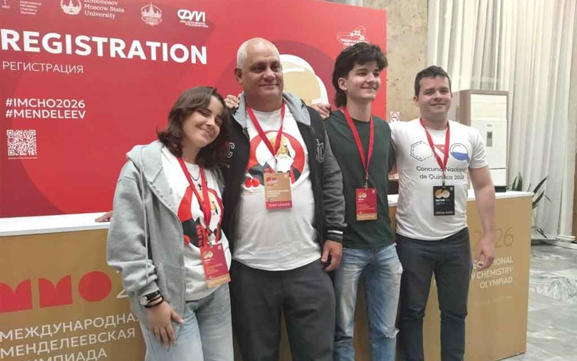 Estudiantes cubanos ganan medallas de bronce en Olimpiada Internacional Mendeléyev de