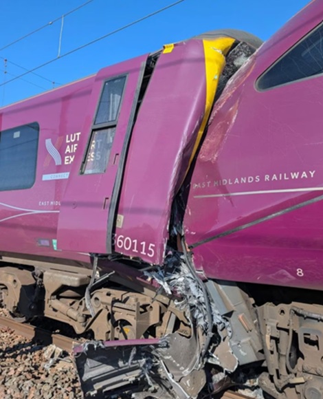 Choque de trenes en Londres