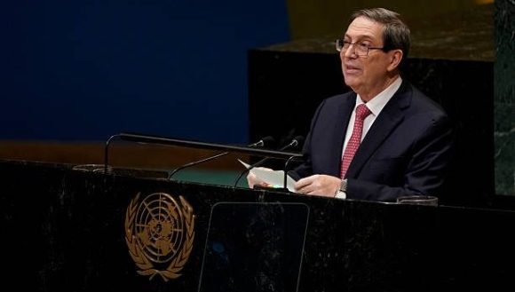 Canciller cubano denuncia en la ONU agresión de EE.UU. y crisis global
