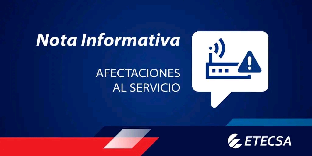 ETECSA reporta interrupción temporal en sistema de pagos de Nauta