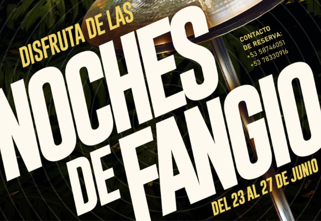 Fangio Habana presenta una semana de música cubana del 23 al 27 de junio