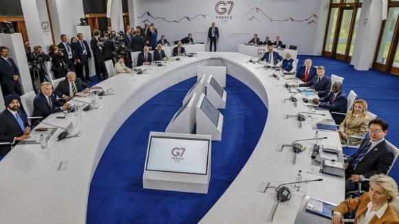 Lula insta a mayor solidaridad global en cumbre ampliada del G7
