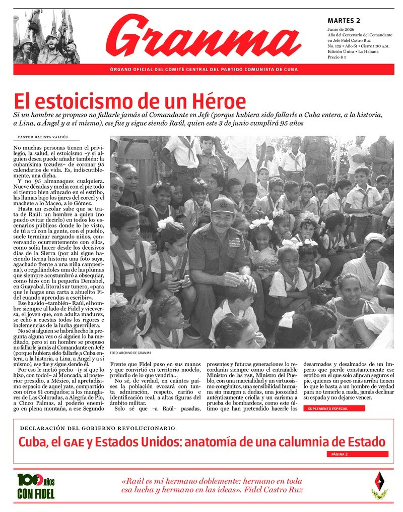 Prensa cubana destaca temas clave en edición del 2 de junio de 2026