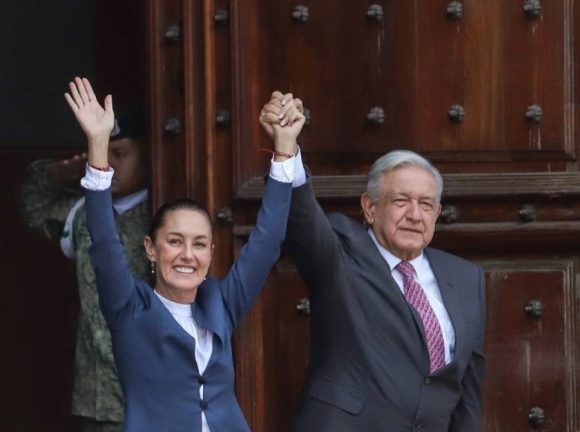 AMLO reaparece con apoyo a Sheinbaum