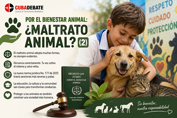 Cuba refuerza sanciones por maltrato animal con nueva normativa