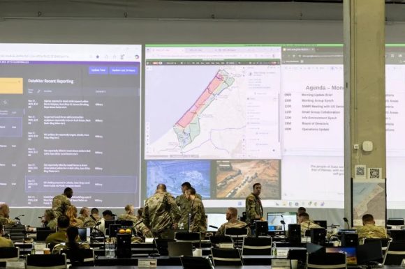 Trump repliega militares y desmantela centro clave en Gaza