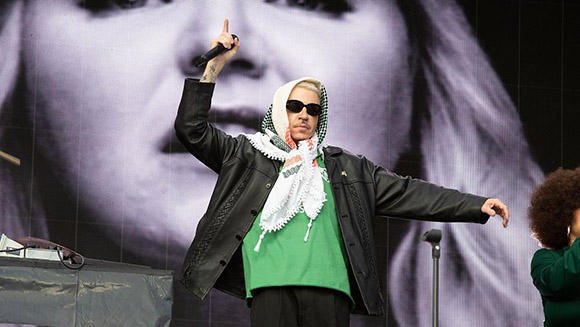 Macklemore excluido de gira con Ed Sheeran por apoyo a Palestina