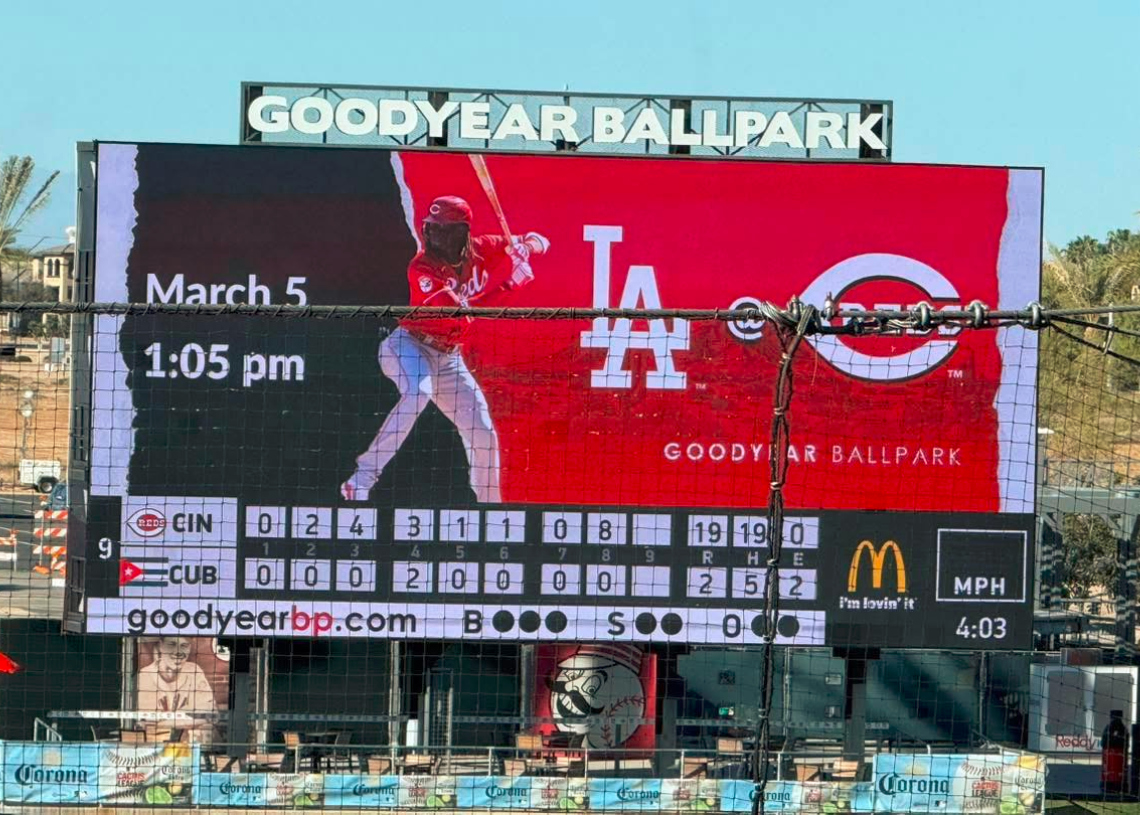 Cincinnati Reds derrotan a Cuba en partido de preparación para el Clásico Mundial