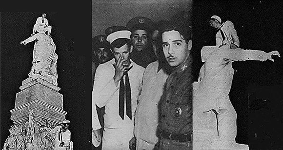 Ofensa a estatua de José Martí