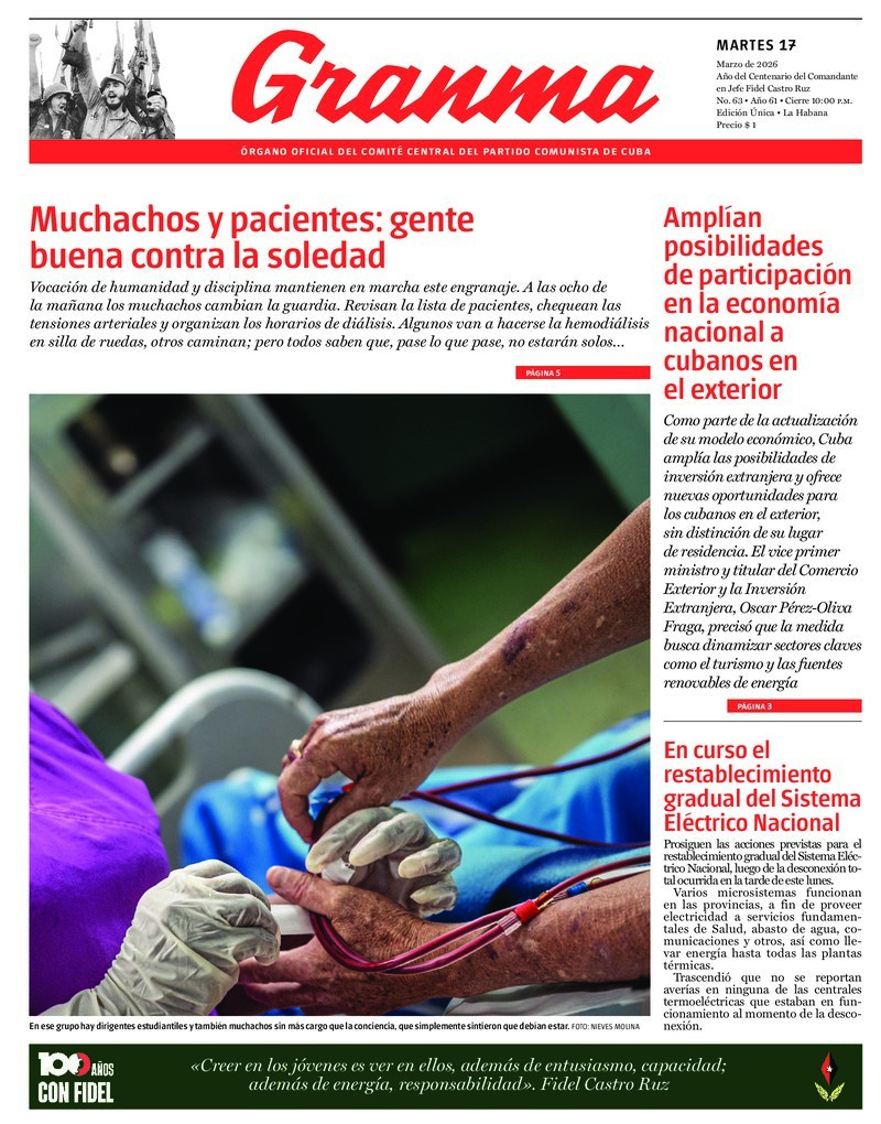 Prensa cubana destaca temas clave en edición del 17 de marzo de 2026