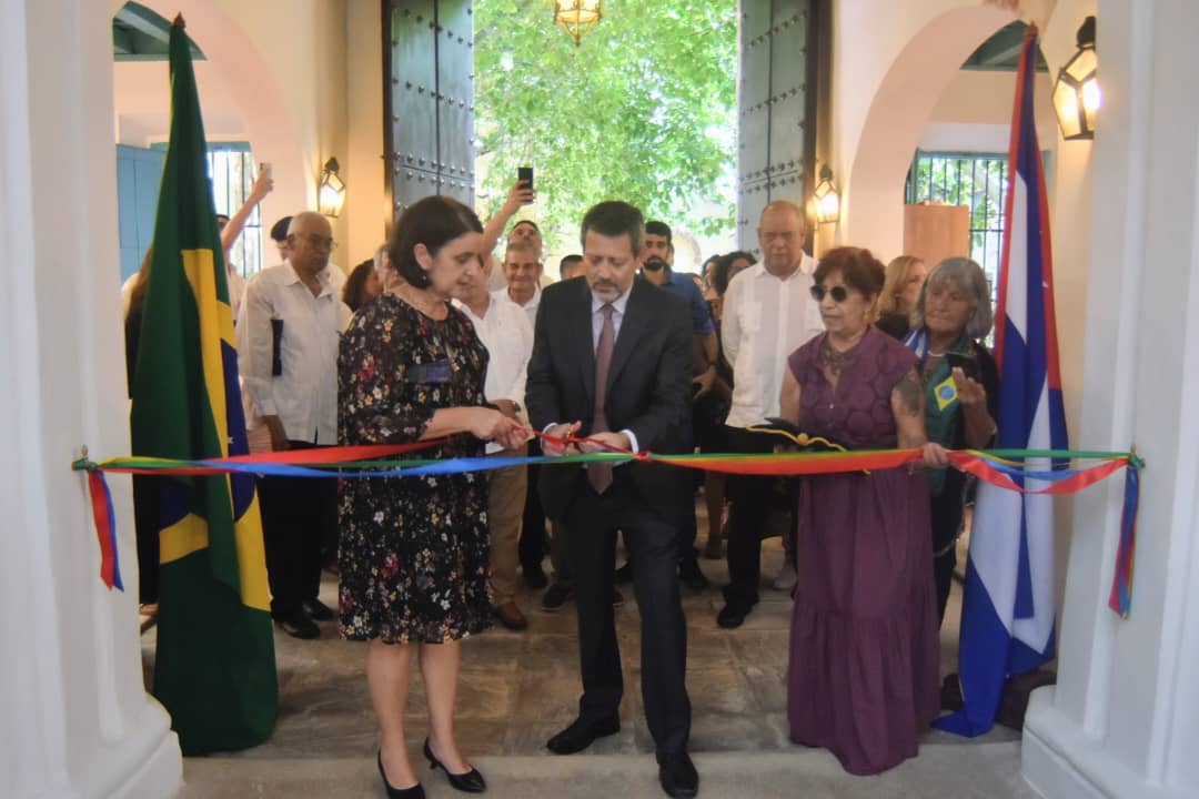 Inauguran Casa Brasil en La Habana Vieja en marco de aniversario diplomático