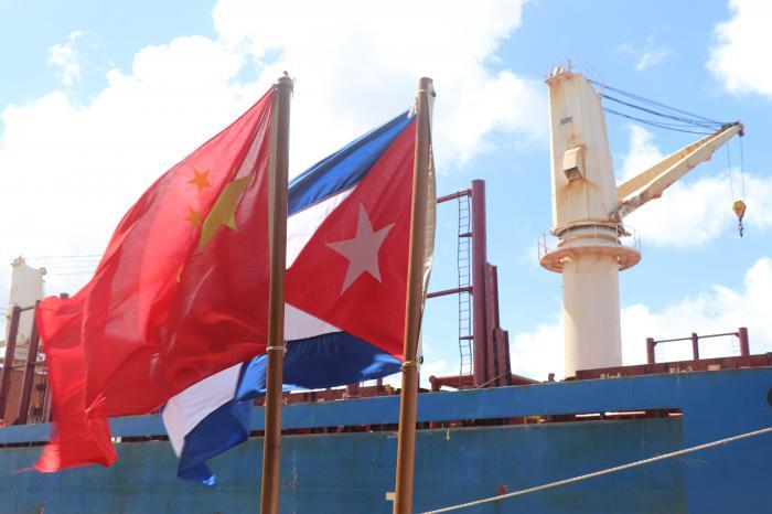 Cuba recibe 15 000 toneladas de arroz de China