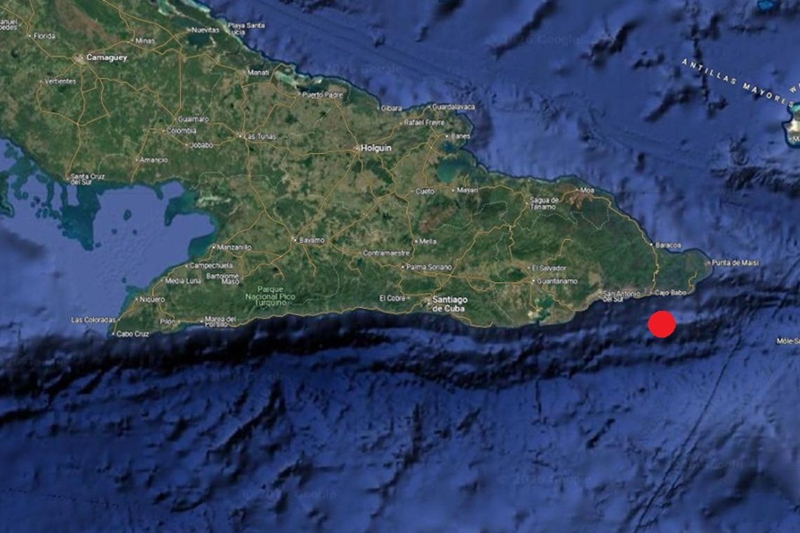 Sismo en Guantánamo