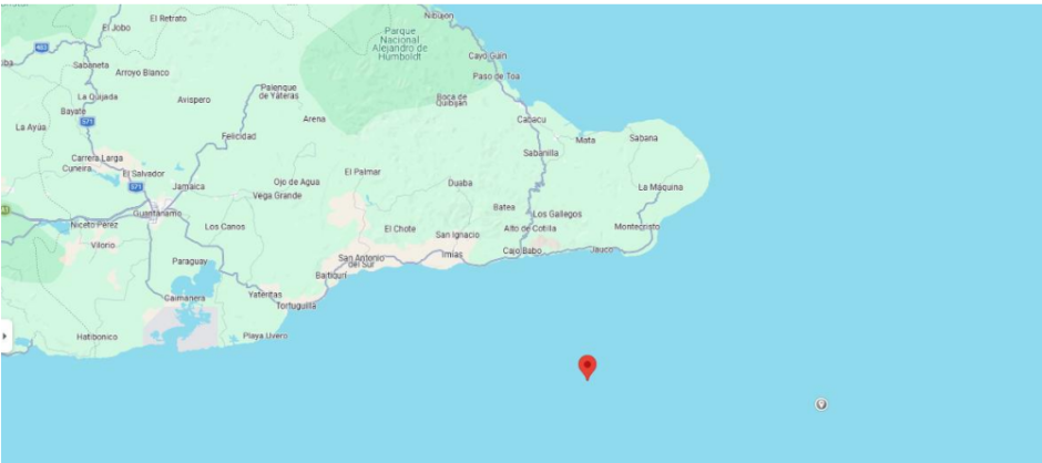 Terremoto en Cuba