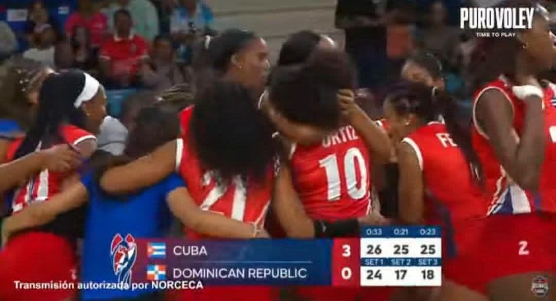 Cuba derrota a República Dominicana y gana bronce en Norceca de voleibol femenino