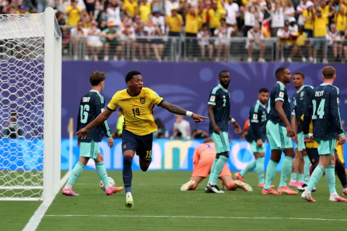 Ecuador vence a Alemania