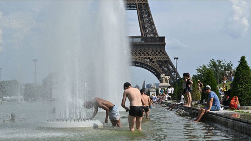 Ola de calor en Europa