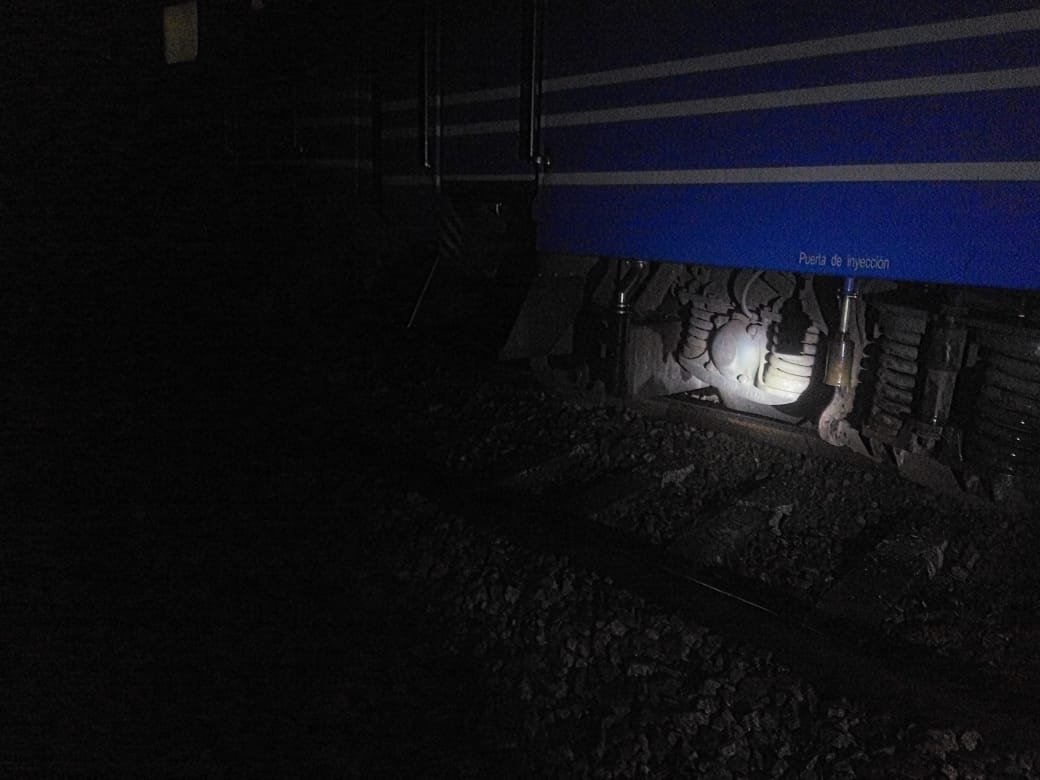 Tren descarrila en Las Tunas