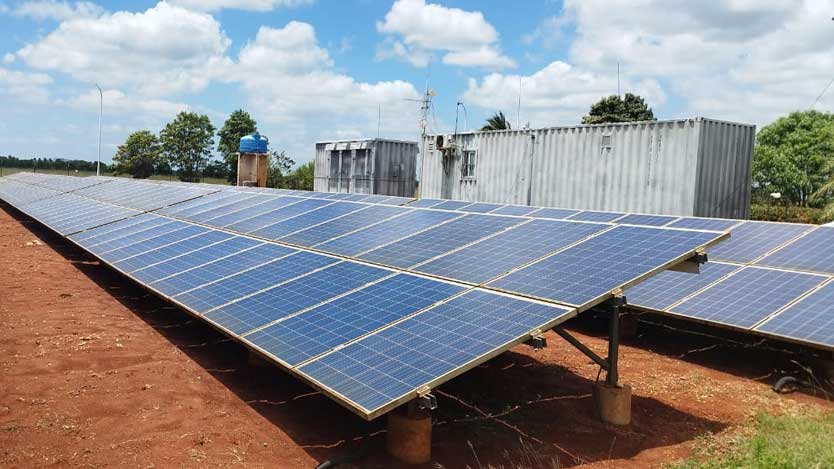Neutralización de robo en parque solar