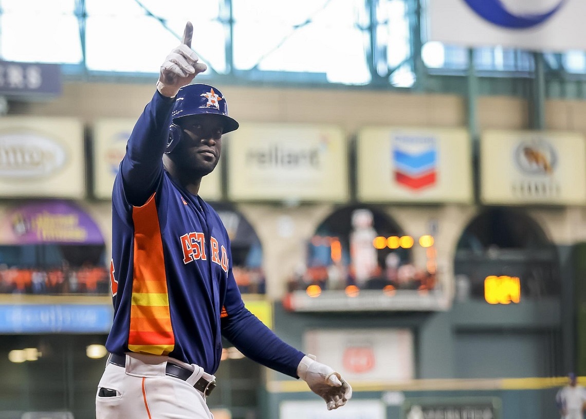 Yordan Álvarez, Mejor de la Semana